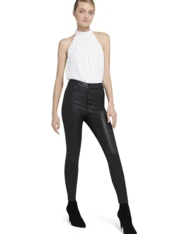 Women Alice and Olivia Maris Halter Neck Gathered Top