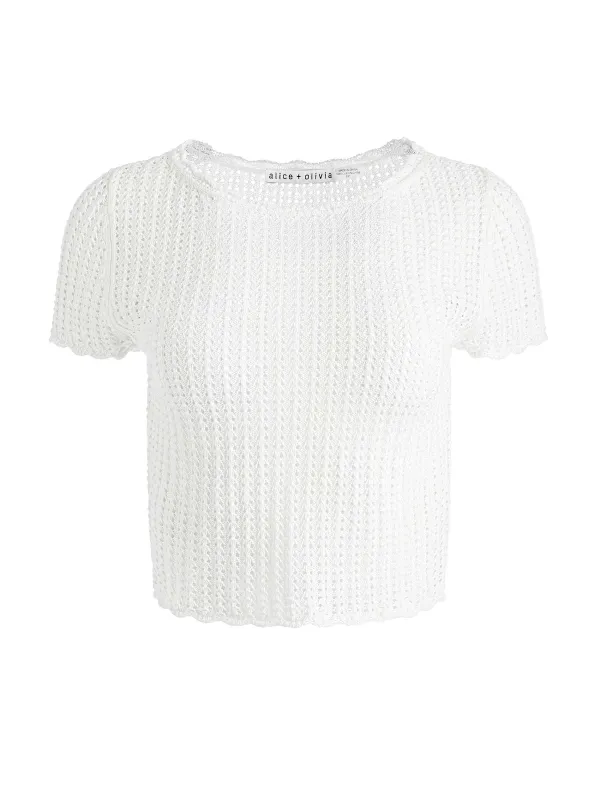 Women Alice and Olivia Maryam Pullover