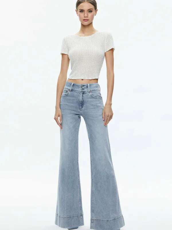 Women Alice and Olivia Maryam Pullover