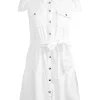 Women Alice and Olivia Miranda Mini Denim Dress