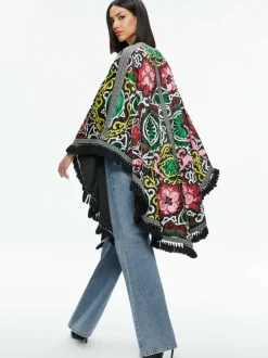 Women Alice and Olivia Nadine Embellished Shawl