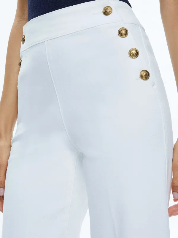 Women Alice and Olivia Narin High Rise Jean