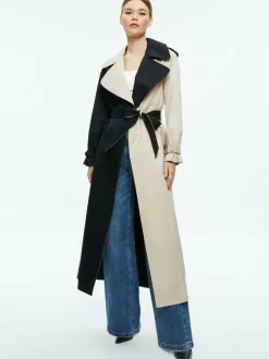 Women Alice and Olivia Nevada Trench Coat