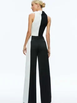 Women Alice and Olivia Pompey Color Block Pant