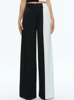 Women Alice and Olivia Pompey Color Block Pant