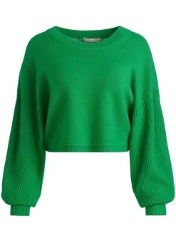 Women Alice and Olivia Posey Crewneck Sweater
