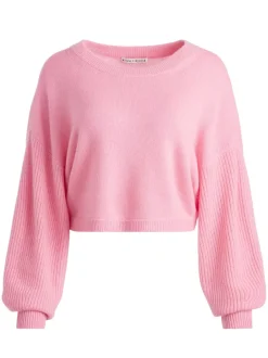 Women Alice and Olivia Posey Crewneck Sweater