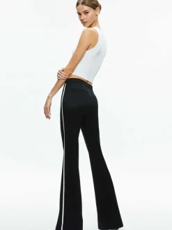 Women Alice and Olivia Princess Contrast Piping Pant