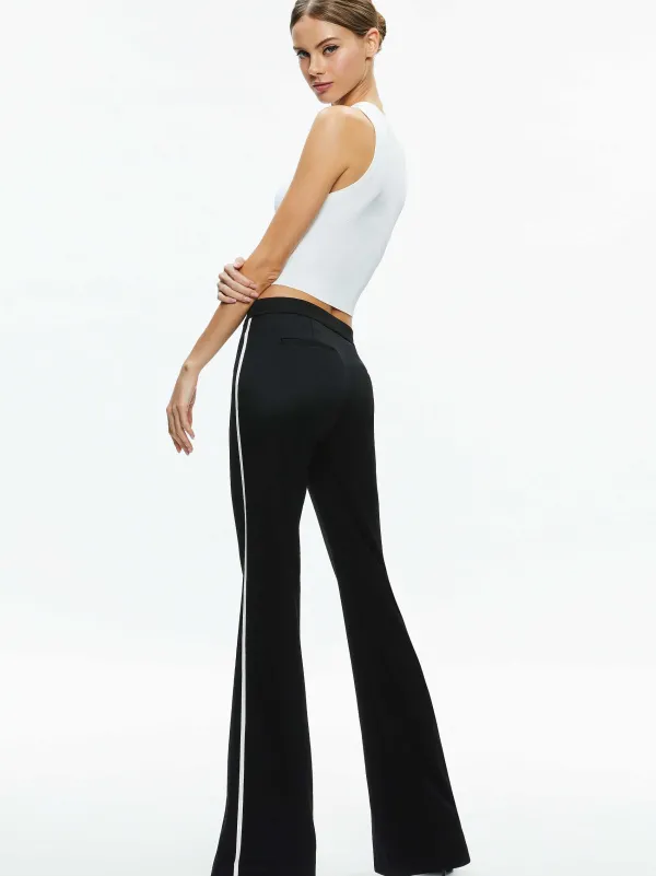 Women Alice and Olivia Princess Contrast Piping Pant