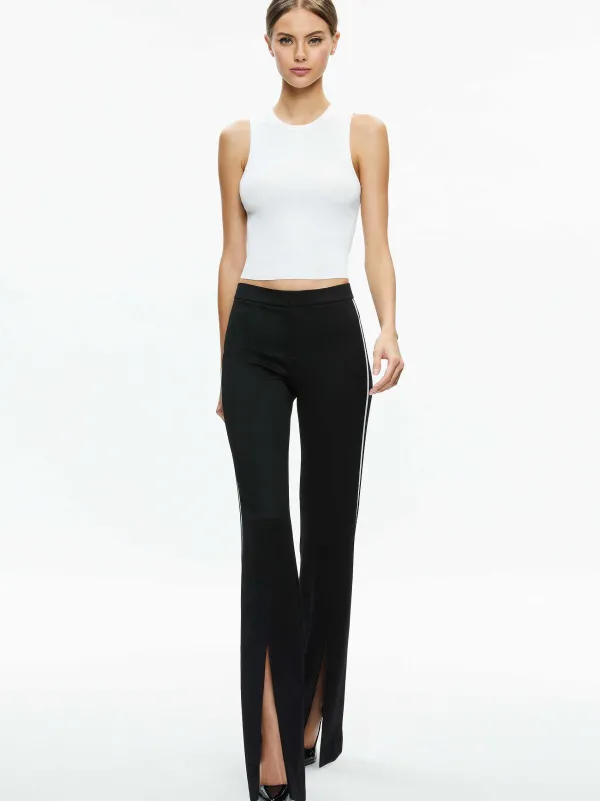 Women Alice and Olivia Princess Contrast Piping Pant