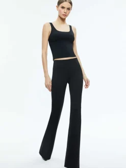 Women Alice and Olivia Rmp Back Zip Bootcut Pant