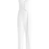 Women Alice and Olivia Robin Halterneck Vest Jumpsuit
