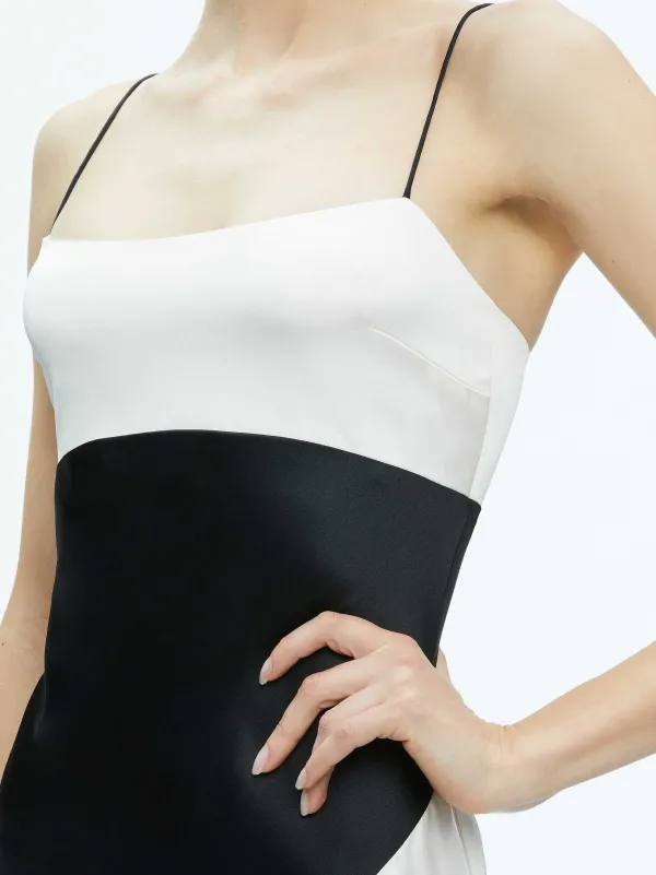 Women Alice and Olivia Rosa Asymmetrical Slip Dress