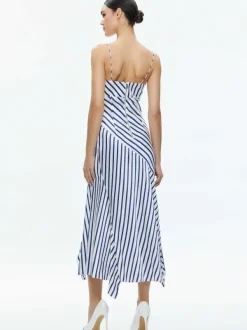 Women Alice and Olivia Rosa Asymmetrical Slip Dress