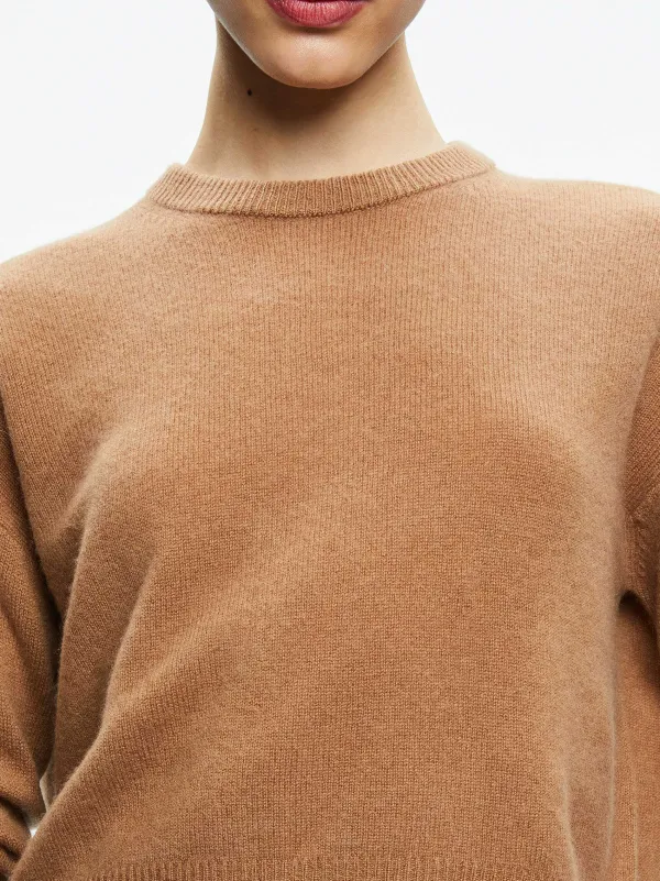 Women Alice and Olivia Sherrell Crew Neck Pullover