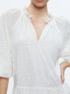 Women Alice and Olivia Sherrie Gathered Tunic Dress