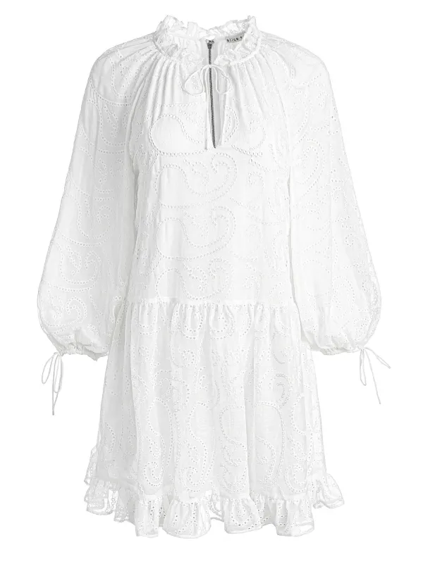 Women Alice and Olivia Sherrie Gathered Tunic Dress