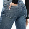 Women Alice and Olivia Stacey Godet Bell Flare Jean