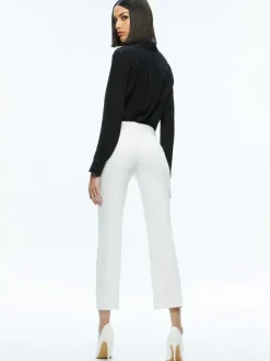 Women Alice and Olivia Stacey Low Rise Kick Flare Pant