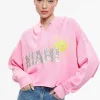 Women Alice and Olivia Sunny Boxy Cropped Hoodie