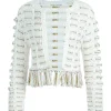 Women Alice and Olivia Tawna Ribbon Cardigan