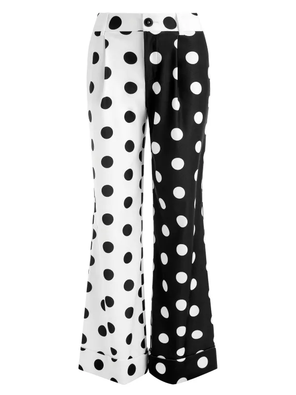 Women Alice and Olivia Tomasa Cuffed Trouser