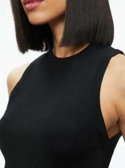Women Alice and Olivia Tonita Ribbed Tank