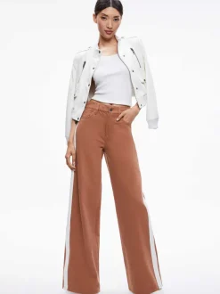 Women Alice and Olivia Trish Side Stripe Jean