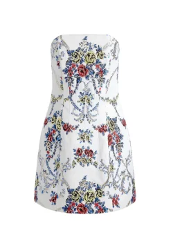 Women Alice and Olivia Velia Strapless Mini Dress