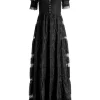 Women Alice and Olivia Vernita Tiered Maxi Dress