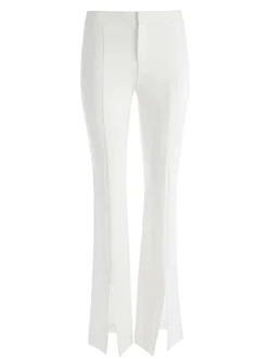 Women Alice and Olivia Walker Slim Front Slit Pants