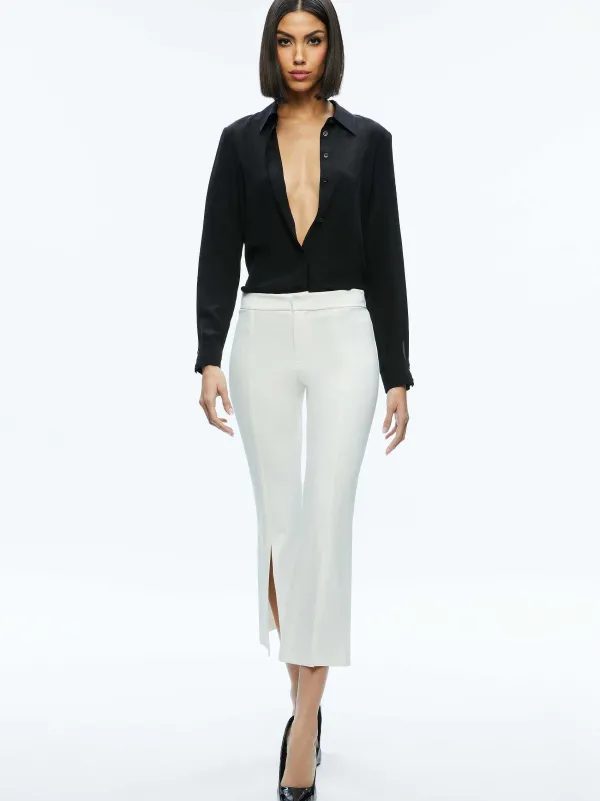Women Alice and Olivia Walker Slit Hem Pant